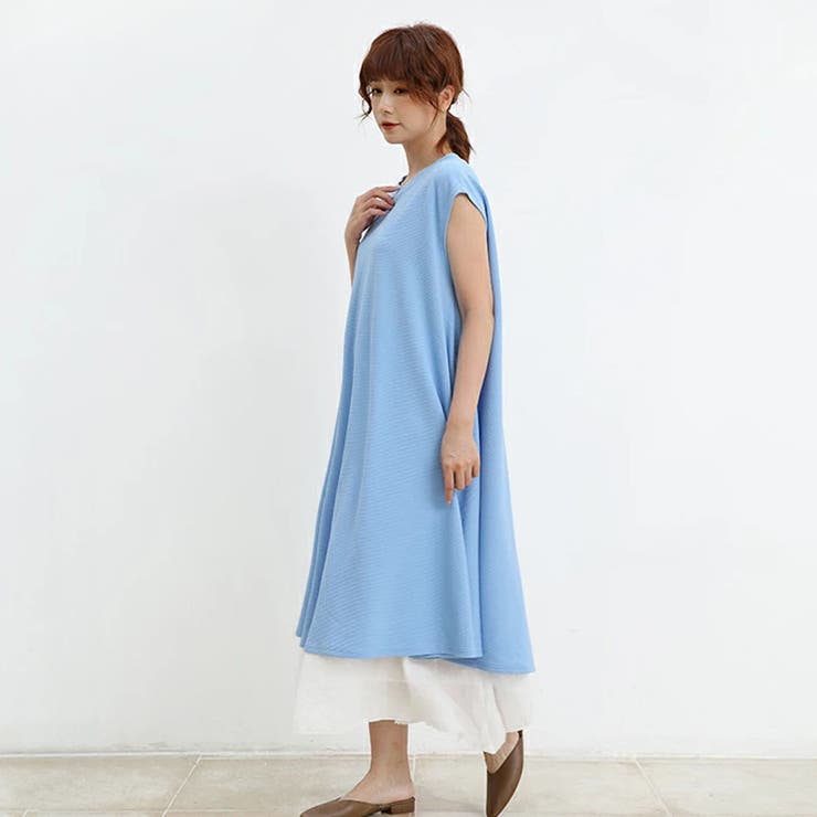 ワンピース ノースリーブ マキシ丈 | Doux Belle  | 詳細画像3 