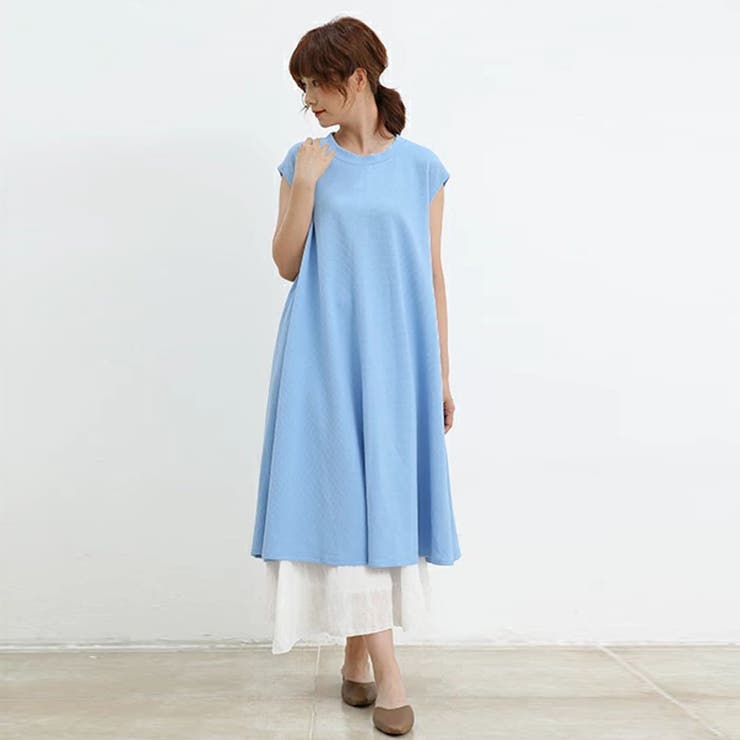 ワンピース ノースリーブ マキシ丈 | Doux Belle  | 詳細画像4 