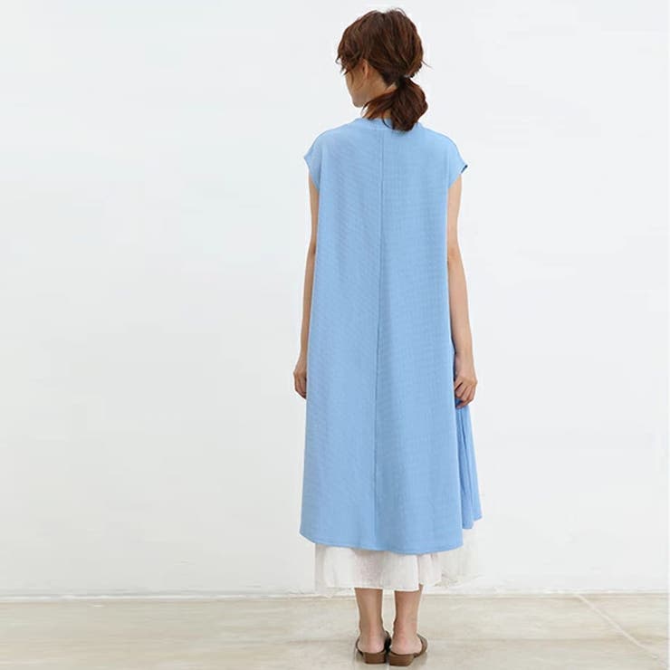 ワンピース ノースリーブ マキシ丈 | Doux Belle  | 詳細画像5 