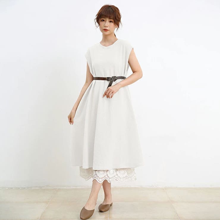 ワンピース ノースリーブ マキシ丈 | Doux Belle  | 詳細画像9 