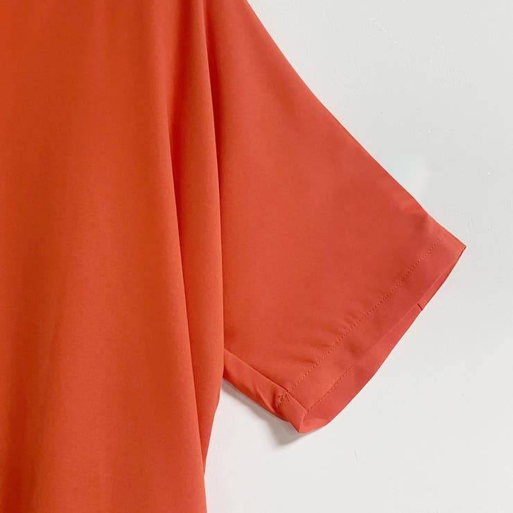 ワンピース ロング丈 半袖  vネック ボタン ゆったり | Doux Belle  | 詳細画像23 