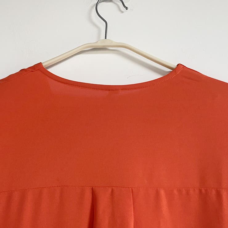 ワンピース ロング丈 半袖  vネック ボタン ゆったり | Doux Belle  | 詳細画像25 