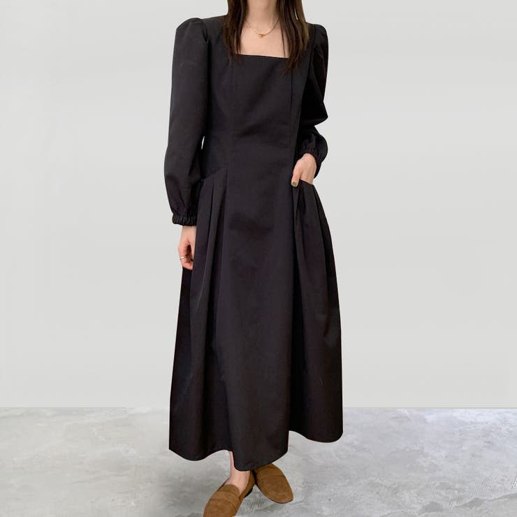 マキシワンピース 長袖 ロングワンピース フレア 品番 Dblw Doux Belle ドゥーベル のレディースファッション通販 Shoplist ショップリスト