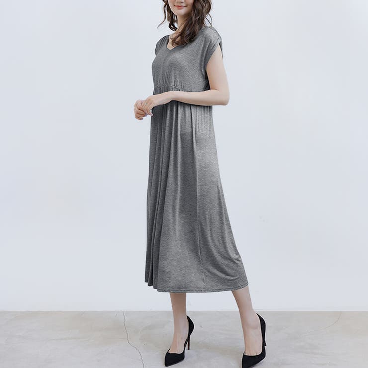 グレー | 新作 ワンピース ロングワンピース | Doux Belle 