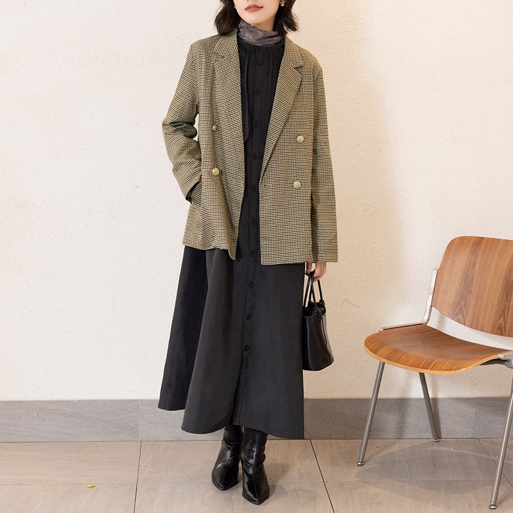 ワンピース ロング 長袖 ロングワンピース マキシ丈 シャツワンピ レース | Doux Belle  | 詳細画像21 