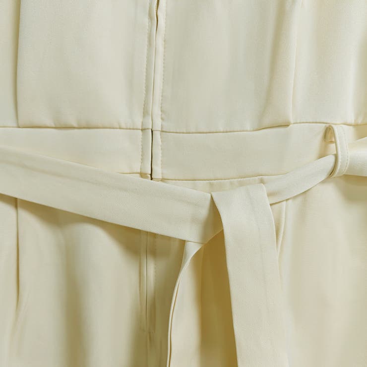 ウエストリボン×ワイドパンツオールインワン | Doux Belle  | 詳細画像11 