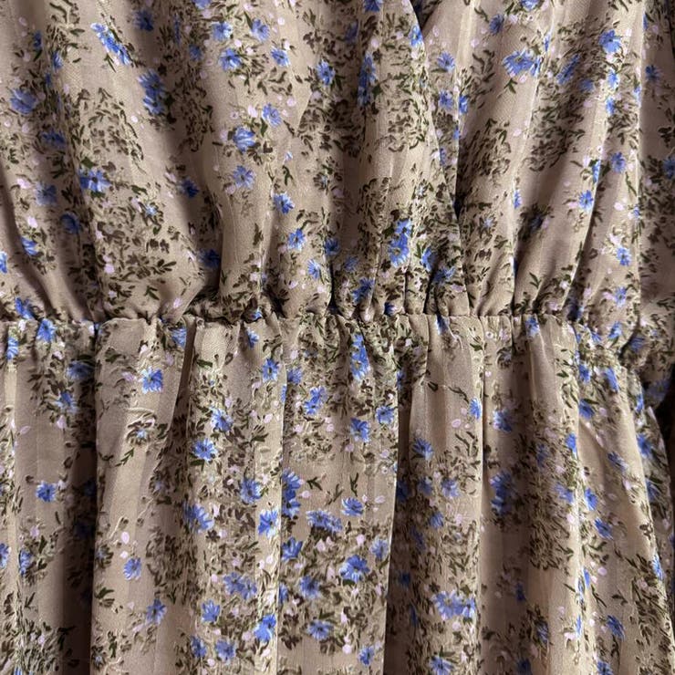 小花柄ウエストギャザーワンピース | Doux Belle  | 詳細画像11 