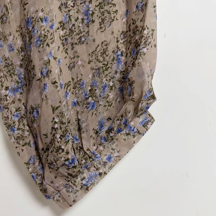 小花柄ウエストギャザーワンピース | Doux Belle  | 詳細画像12 