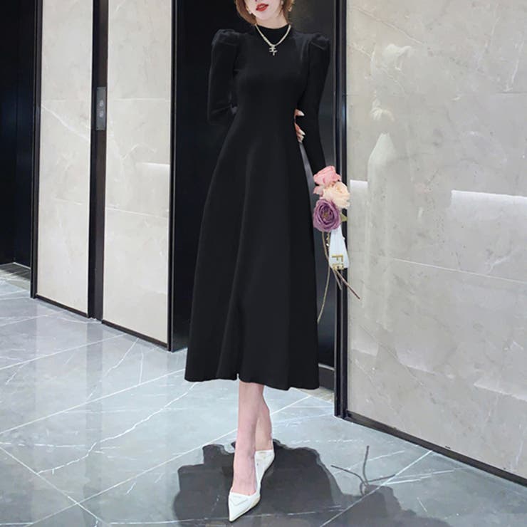 ハイネックフィットニットワンピース | Doux Belle  | 詳細画像11 