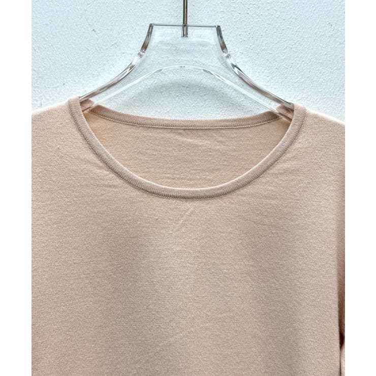 パールボタン付きクルーネックニットプルオーバー | SAISON DE PAPILLON  | 詳細画像47 