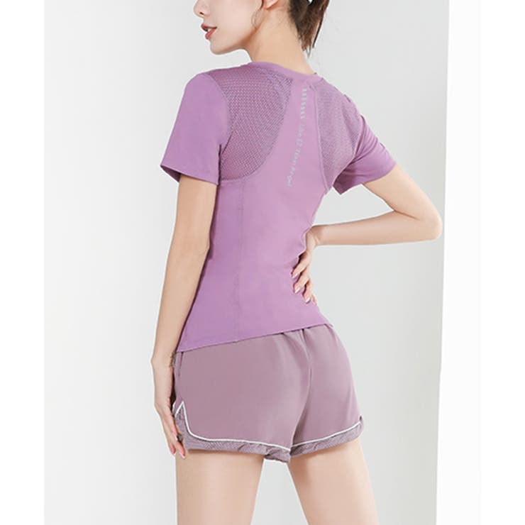 メッシュ切替Tシャツ ドライシャツ 半袖 | SEU | 詳細画像13 