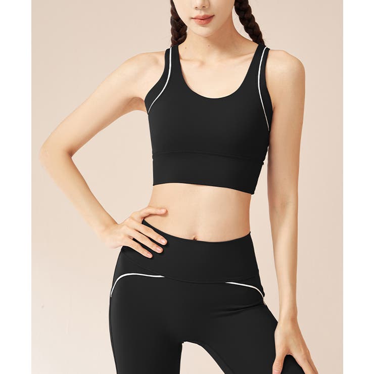 LYCRA素材バッククロスカップ付ブラトップ【SHOPLIST限定 新作 春 | SEU | 詳細画像10 