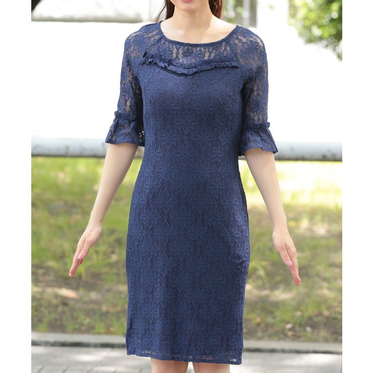 結婚式 パーティードレス レース | DRESS+ | 詳細画像19 