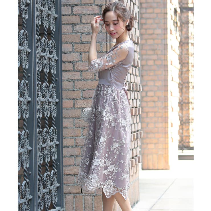 結婚式 レース ワンピース | DRESS+ | 詳細画像14 