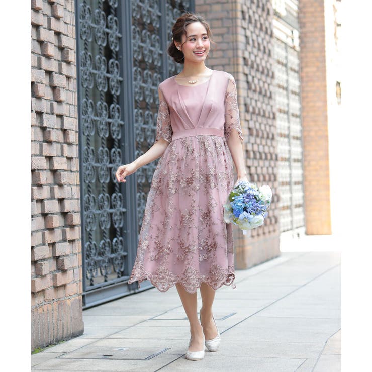 結婚式 レース ワンピース | DRESS+ | 詳細画像6 