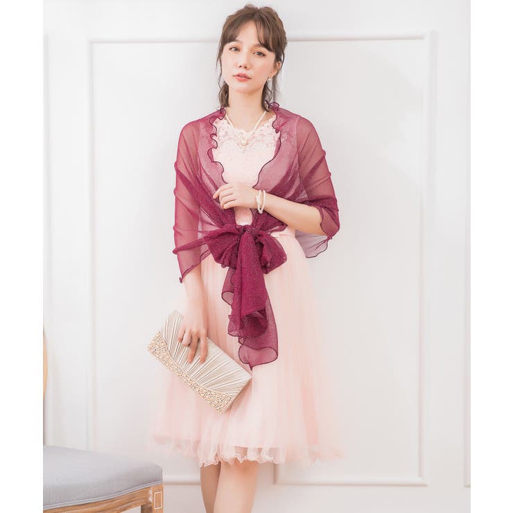 ショール 結婚式 ストール 品番 Dssw Dress Scene ドレスシーン のレディースファッション通販 Shoplist ショップリスト