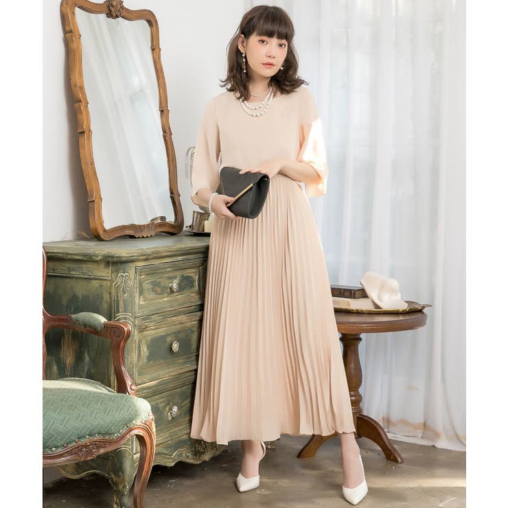 パーティードレス 結婚式ワンピース ロング丈 品番 Dssw Dress Scene ドレスシーン のレディースファッション通販 Shoplist ショップリスト