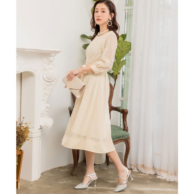 結婚式 パーティードレス ワンピース | DRESS+ | 詳細画像44 