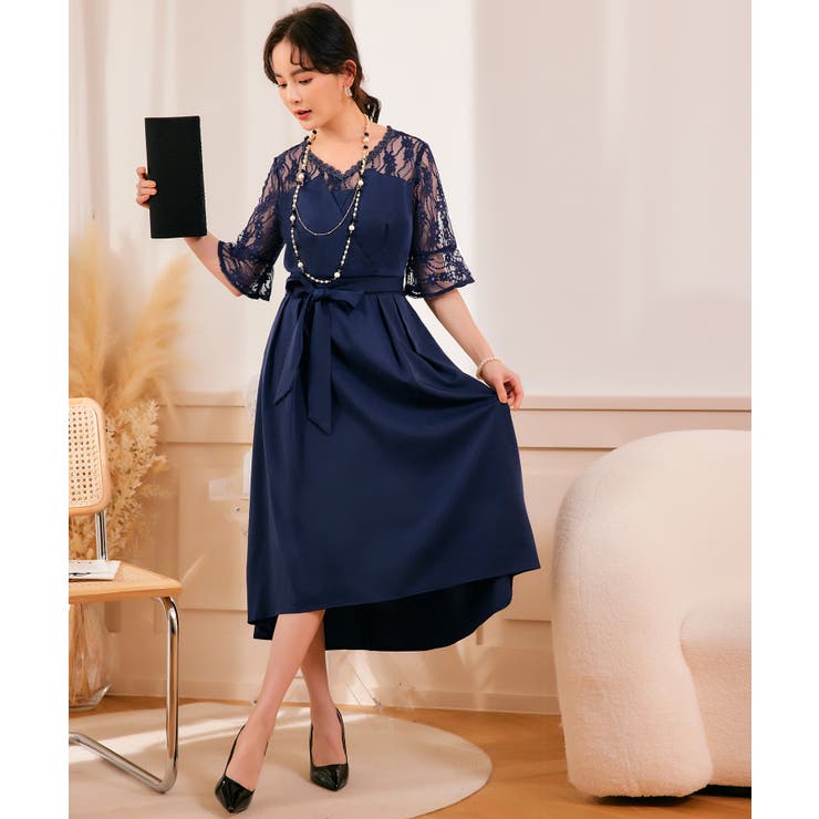 パーティードレス レース フォーマルワンピース | DRESS+ | 詳細画像5 