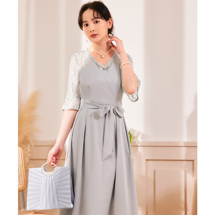 パーティードレス レース フォーマルワンピース | DRESS+ | 詳細画像15 