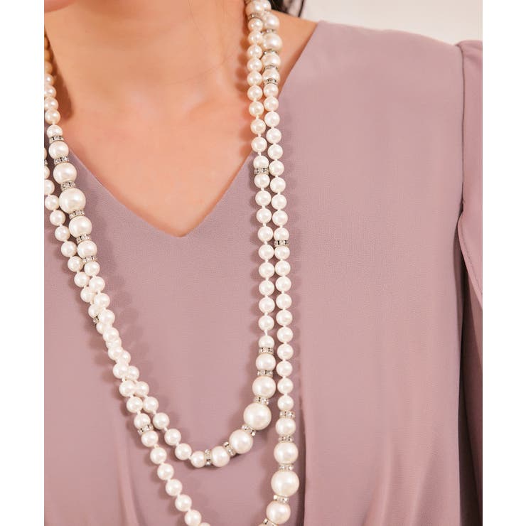 パーティードレス 結婚式 大きいサイズ ミモレ丈秋卒業式 成人式 | DRESS+ | 詳細画像10 