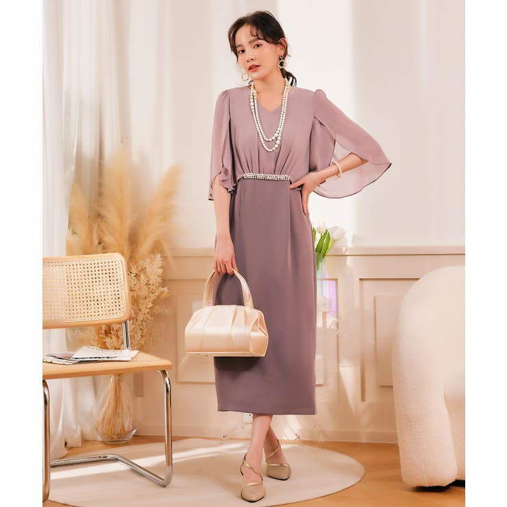 KOEISTORE パーティードレス レディース 春 夏 春夏 紺 結婚式