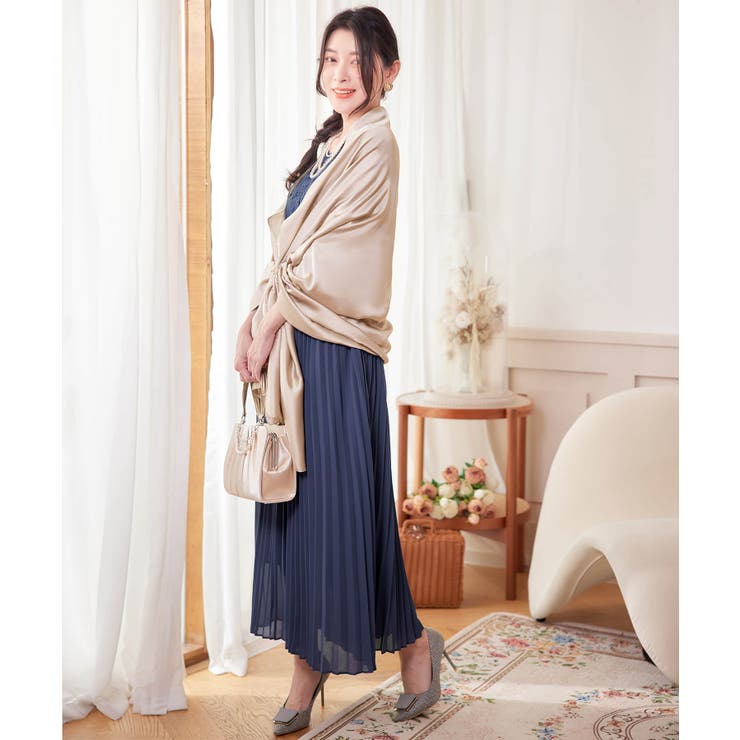 パーティーストール ショール 大判 留め具付き | DRESS+ | 詳細画像16 
