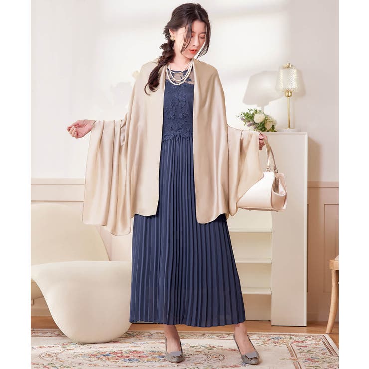 パーティーストール ショール 大判 留め具付き | DRESS+ | 詳細画像18 