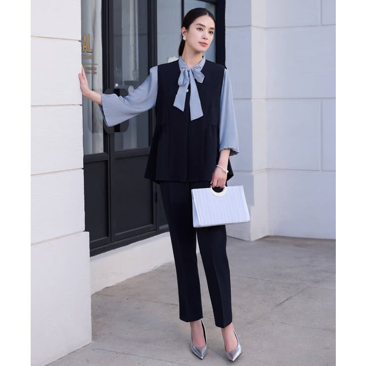 万能ペプラムパンツセットアップ | DRESS+ | 詳細画像24 