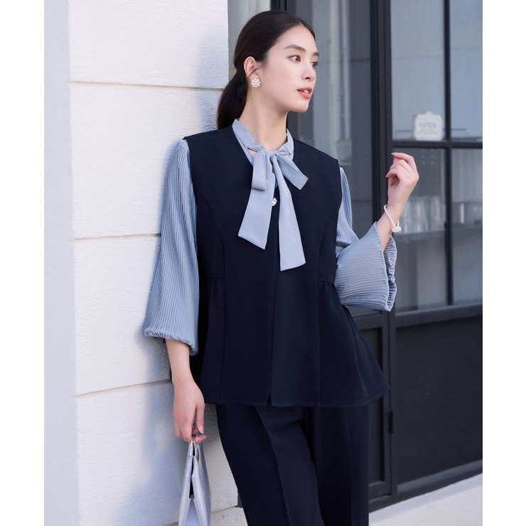 万能ペプラムパンツセットアップ | DRESS+ | 詳細画像21 