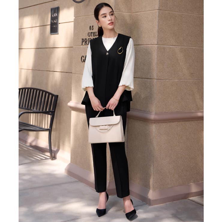 万能ペプラムパンツセットアップ | DRESS+ | 詳細画像38 