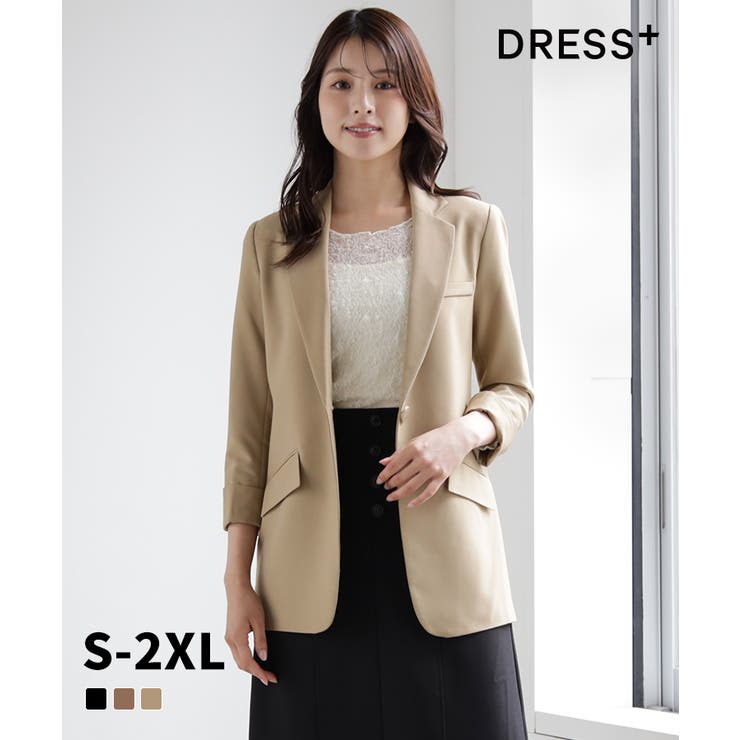 ゴールドボタンの上品ジャケット | DRESS+ | 詳細画像1 