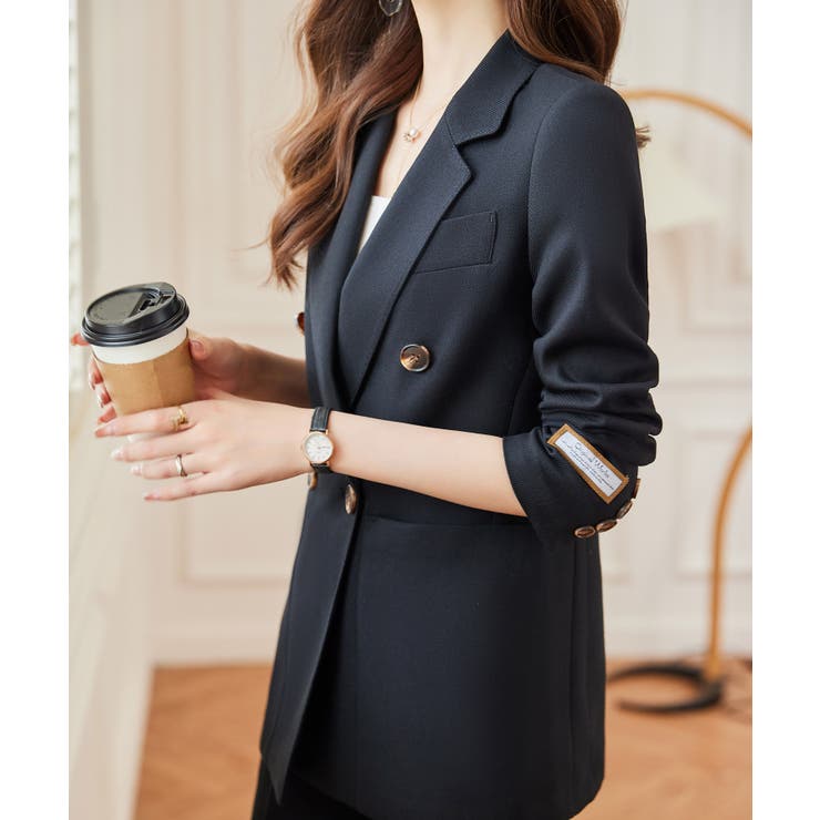 スーツ レディース ジャケット カジュアルスーツ[品番：DSSW0005088]｜DRESS+（ドレスプラス）のレディース ファッション通販｜SHOPLIST（ショップリスト）
