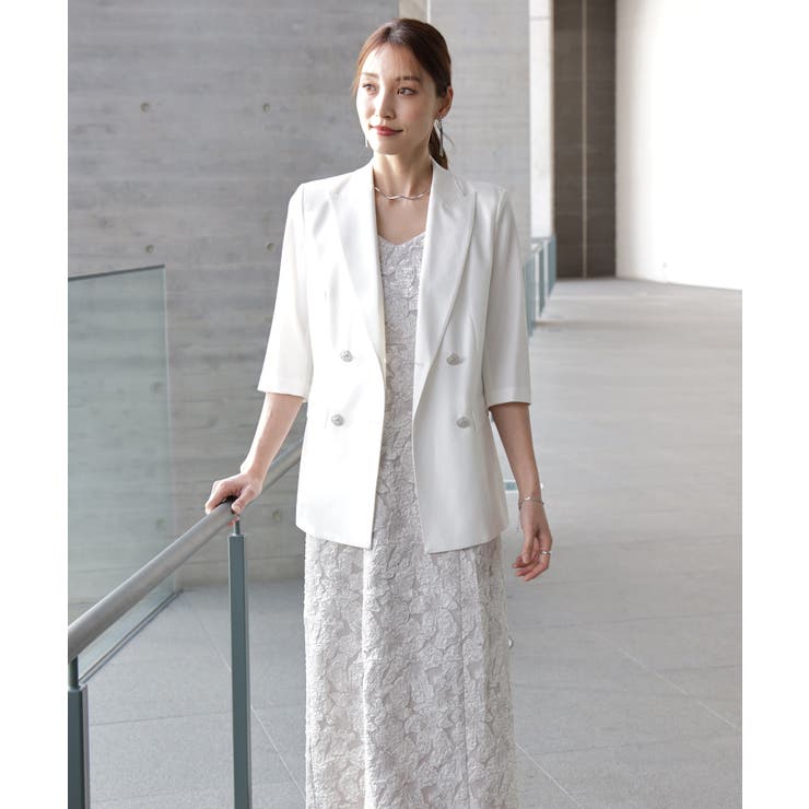 ダブルボタンが高見えするジャケット | DRESS+ | 詳細画像8
