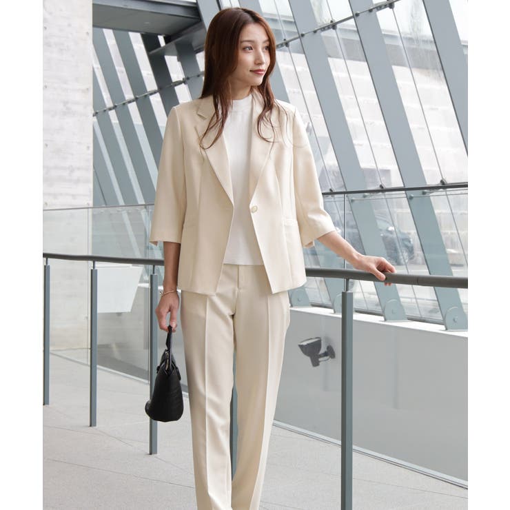 一つボタンがリラクシーなセットアップスーツ | DRESS+ | 詳細画像21 