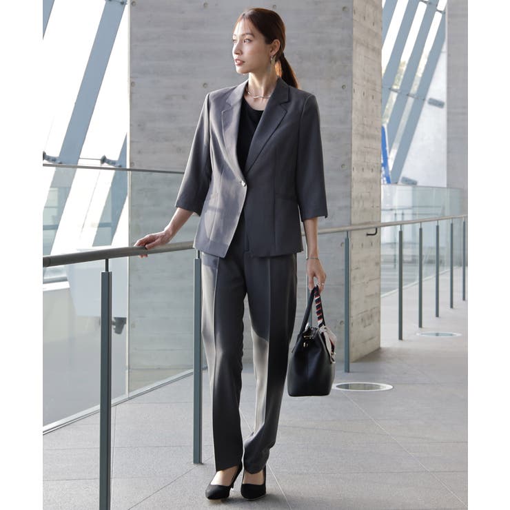 一つボタンがリラクシーなセットアップスーツ | DRESS+ | 詳細画像9 