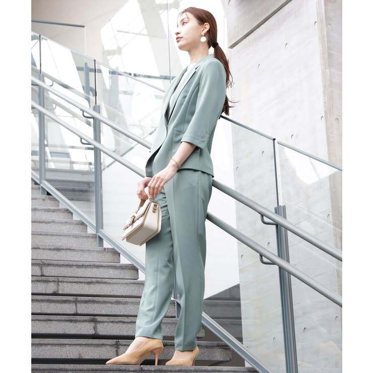 一つボタンがリラクシーなセットアップスーツ | DRESS+ | 詳細画像12 