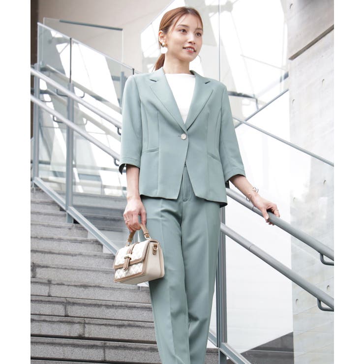 一つボタンがリラクシーなセットアップスーツ | DRESS+ | 詳細画像17 