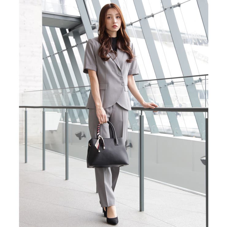 ボタンがアクセントのセットアップスーツ | DRESS+ | 詳細画像13 