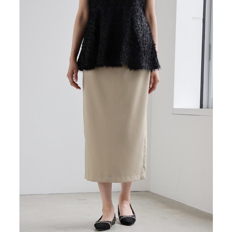 深スリットのきれいめタイトスカート | DRESS+ | 詳細画像17 