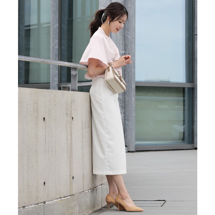 深スリットのきれいめタイトスカート | DRESS+ | 詳細画像12 