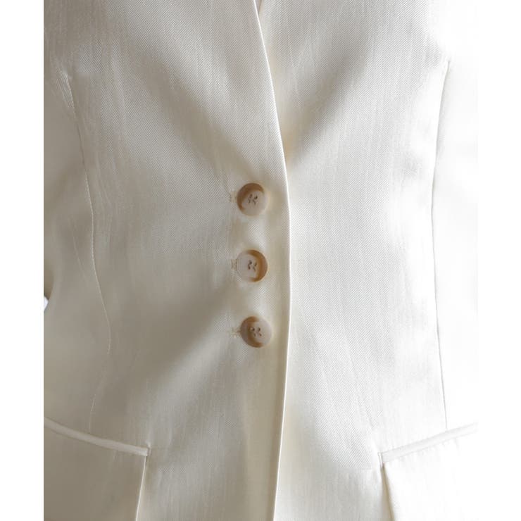 マニッシュに決まるノーカラージレベスト | DRESS+ | 詳細画像46 