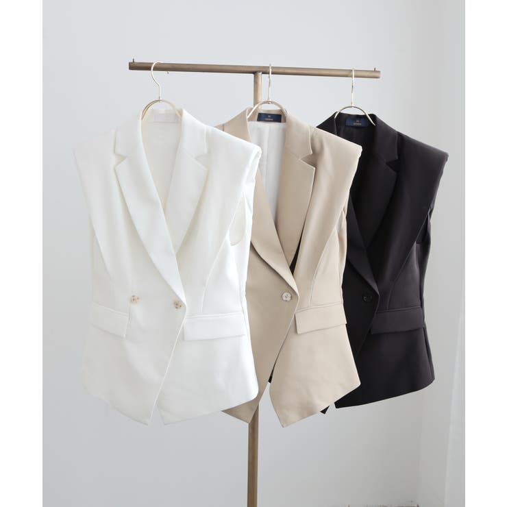 ジャケット風に羽織れてジレベスト | DRESS+ | 詳細画像42 