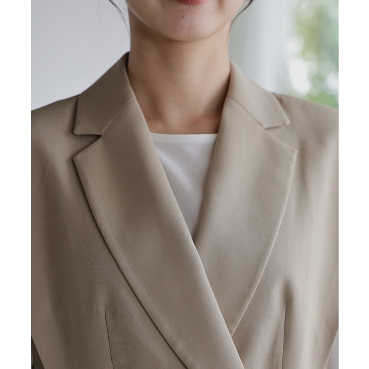 ジャケット風に羽織れてジレベスト | DRESS+ | 詳細画像43 