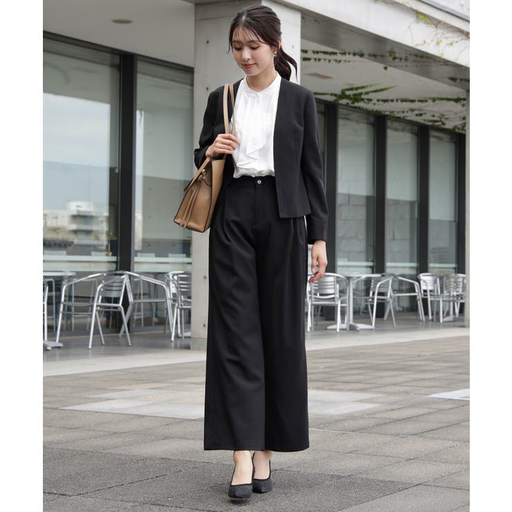 きれいめ楽ちんワイドパンツ | DRESS+ | 詳細画像2 