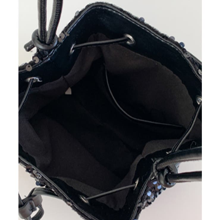 キラキラ輝くスパンコール巾着バッグ | DRESS+ | 詳細画像19 