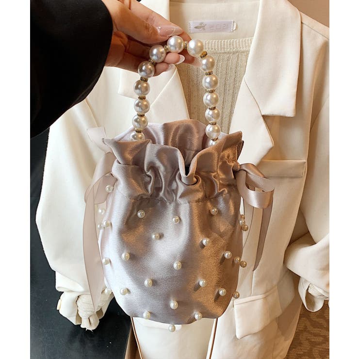 パールハンドル付きパーティーバッグ  | DRESS+ | 詳細画像11 
