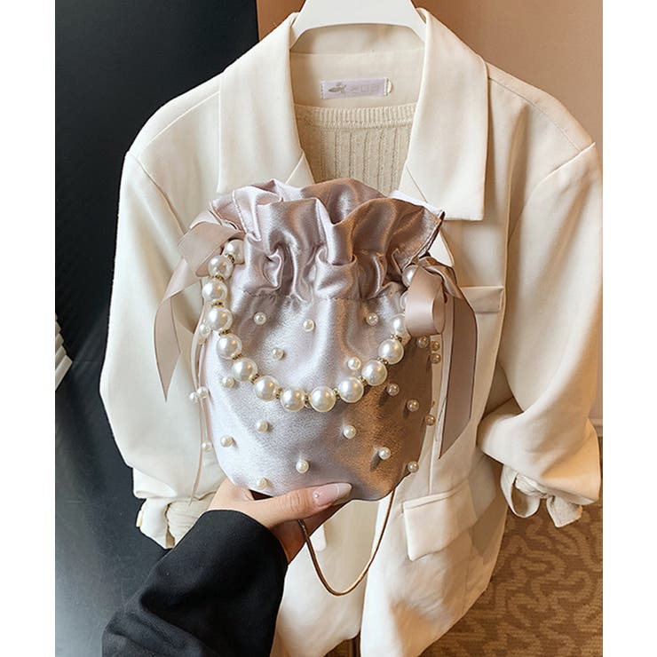 パールハンドル付きパーティーバッグ  | DRESS+ | 詳細画像12 