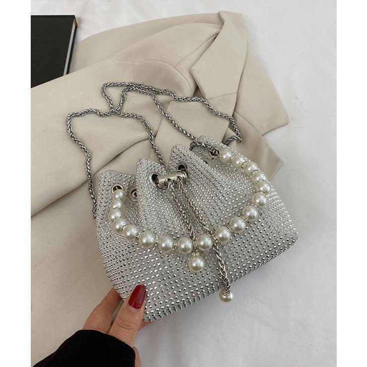 ラインストーンショルダーバッグ 結婚式 | DRESS+ | 詳細画像10 