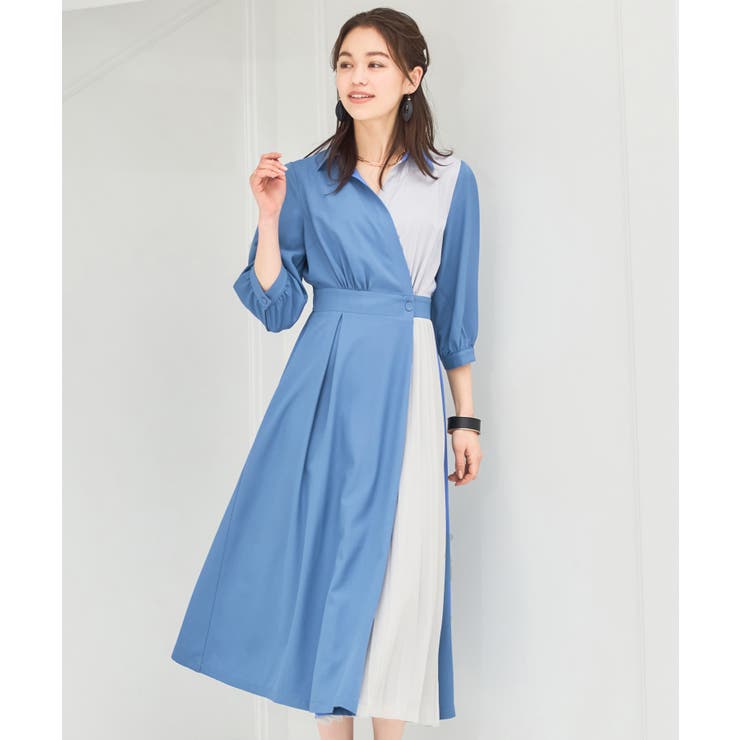 適切な価格 ワンピース ハイウエスト カシュクール[品番：DSSW0002351 ワンピース